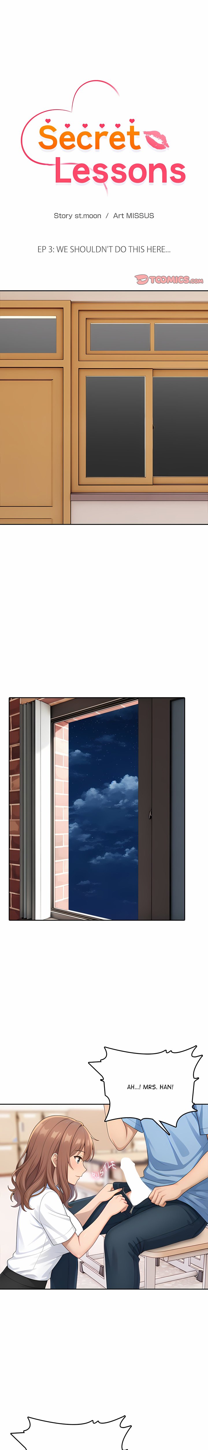 Secret Lessons Chapter 3 - Page 1