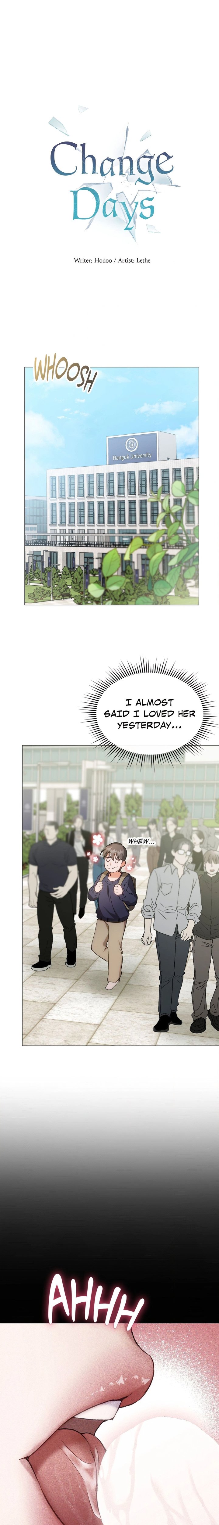 Change Days Chapter 11 - Page 1