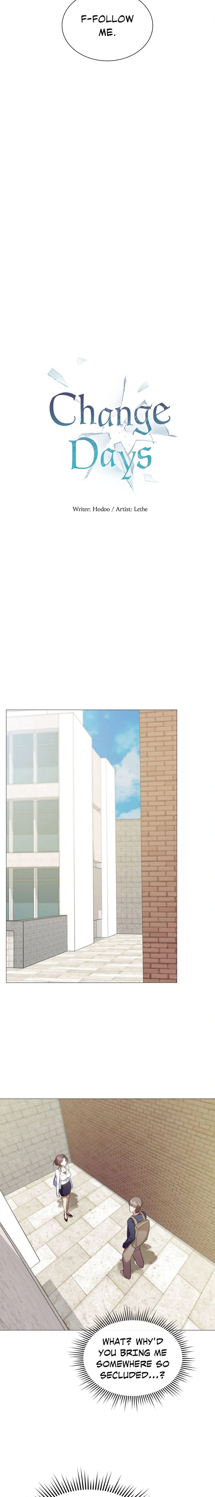 Change Days Chapter 12 - Page 3