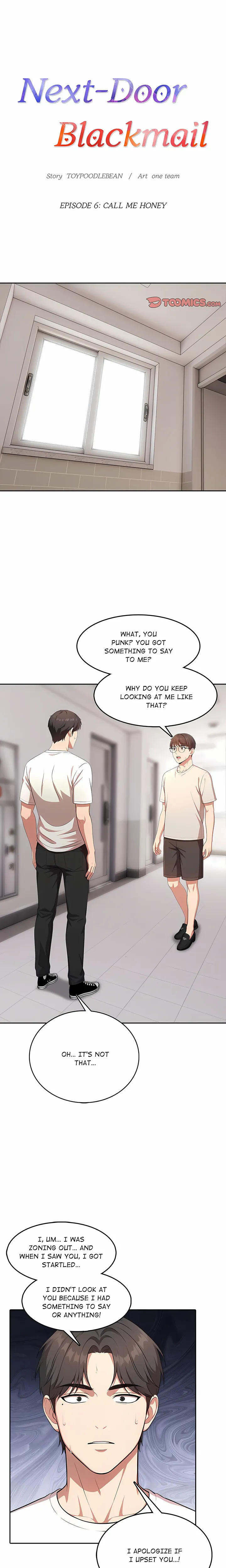 Next-Door Blackmail Chapter 6 - Page 1
