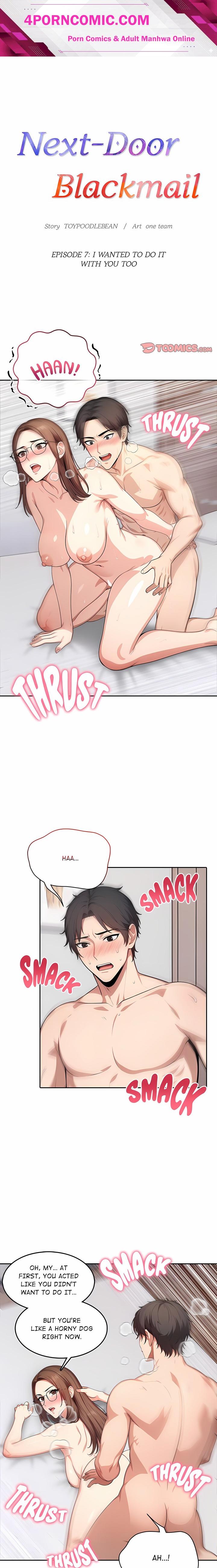 Next-Door Blackmail Chapter 7 - Page 1