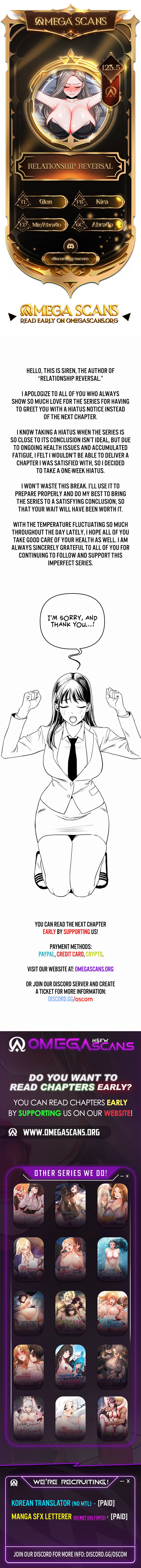 Relationship Reversal Chapter 123.5 - Page 1