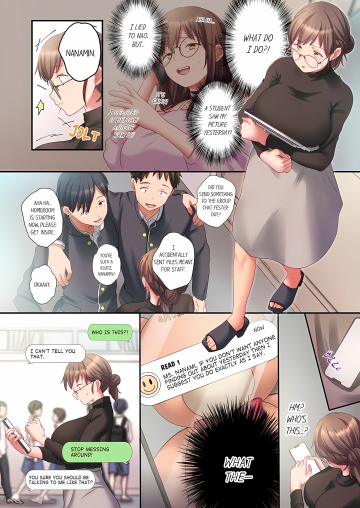 Sent to the Wrong Chat: Blackmailed by One of the Thirty Boys in My Class! (Uncensored) Chapter 1 - Page 10