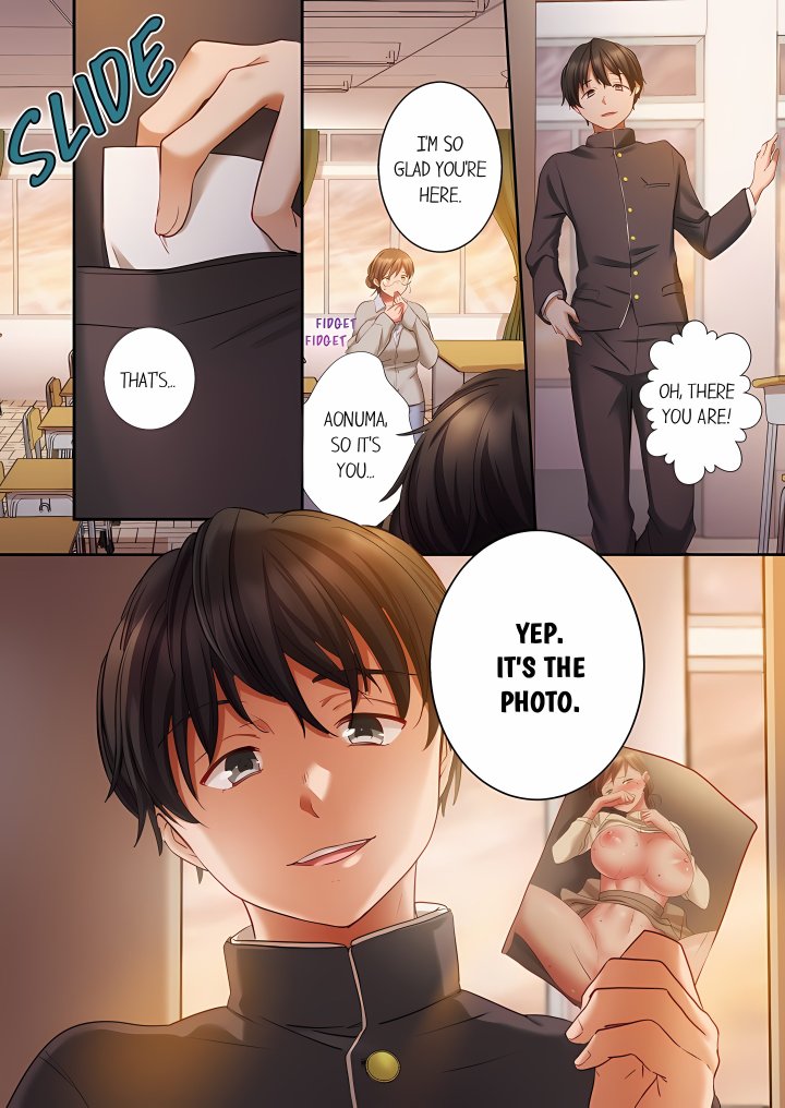 Sent to the Wrong Chat: Blackmailed by One of the Thirty Boys in My Class! (Uncensored) Chapter 3 - Page 24