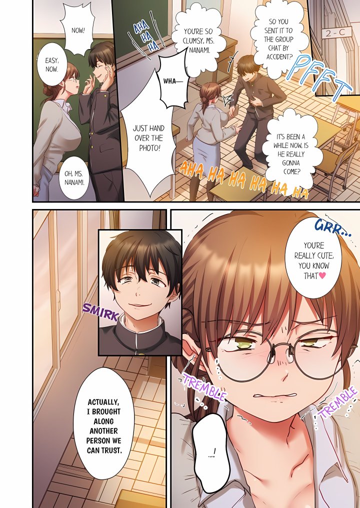 Sent to the Wrong Chat: Blackmailed by One of the Thirty Boys in My Class! (Uncensored) Chapter 4 - Page 4