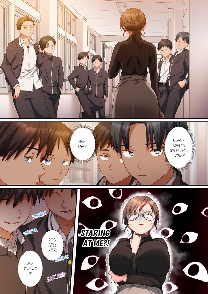 Sent to the Wrong Chat: Blackmailed by One of the Thirty Boys in My Class! (Uncensored) Chapter 5 - Page 7
