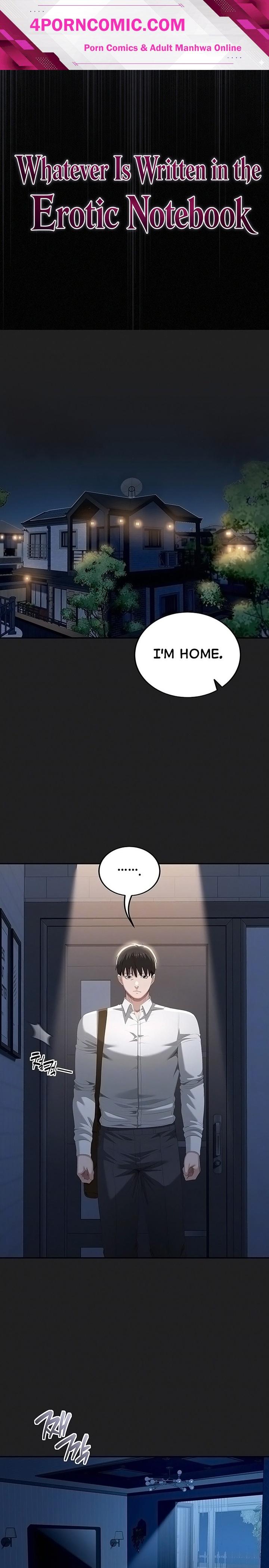 As Written In the Lewd Notebook Chapter 4 - Page 1