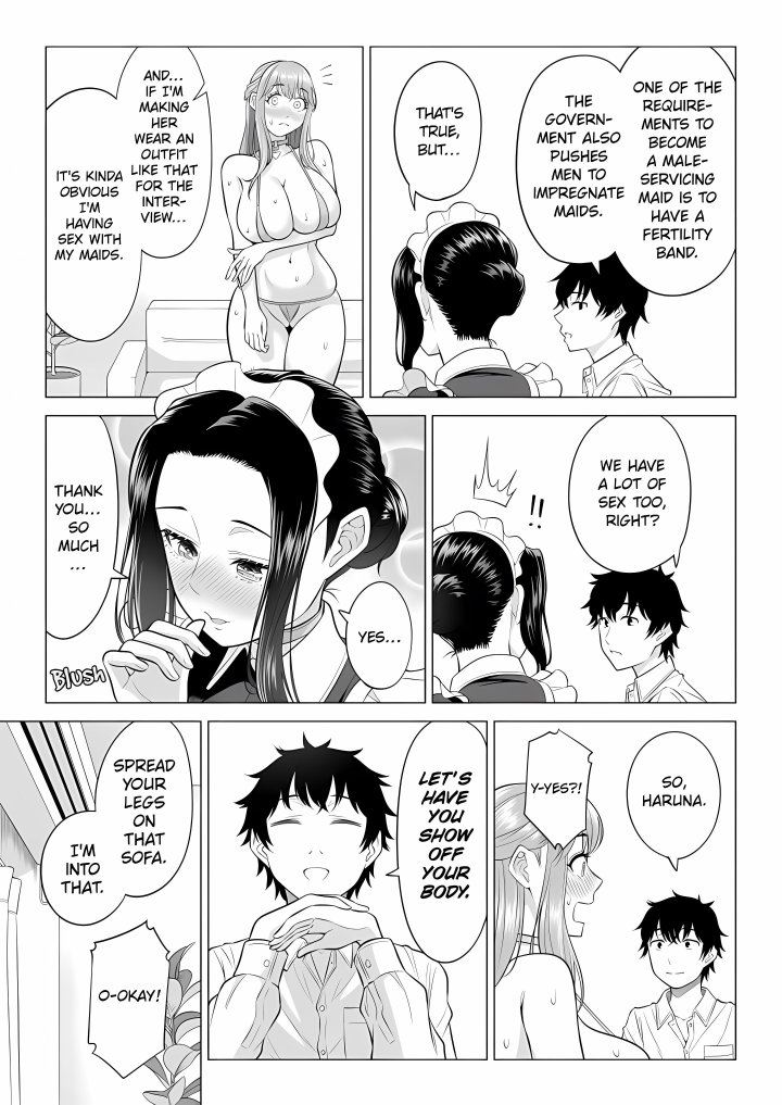 In a World Where Males Are Nearly Extinct, Semen Has Become a Precious Resource Chapter 29 - Page 12