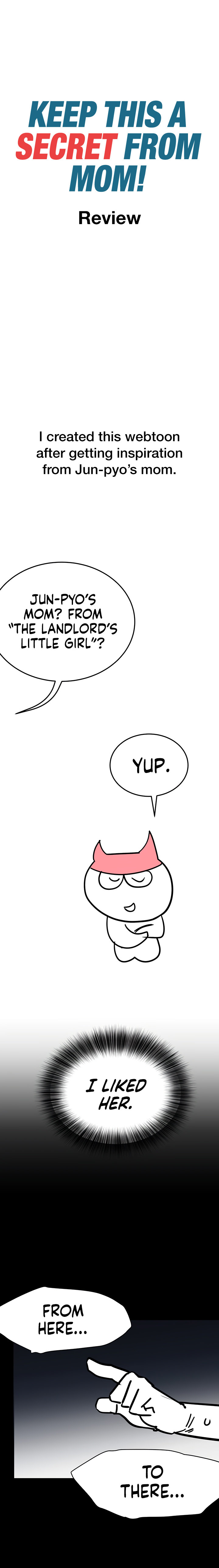 Keep it a Secret from Your Mother! Chapter 100.5 - Page 1
