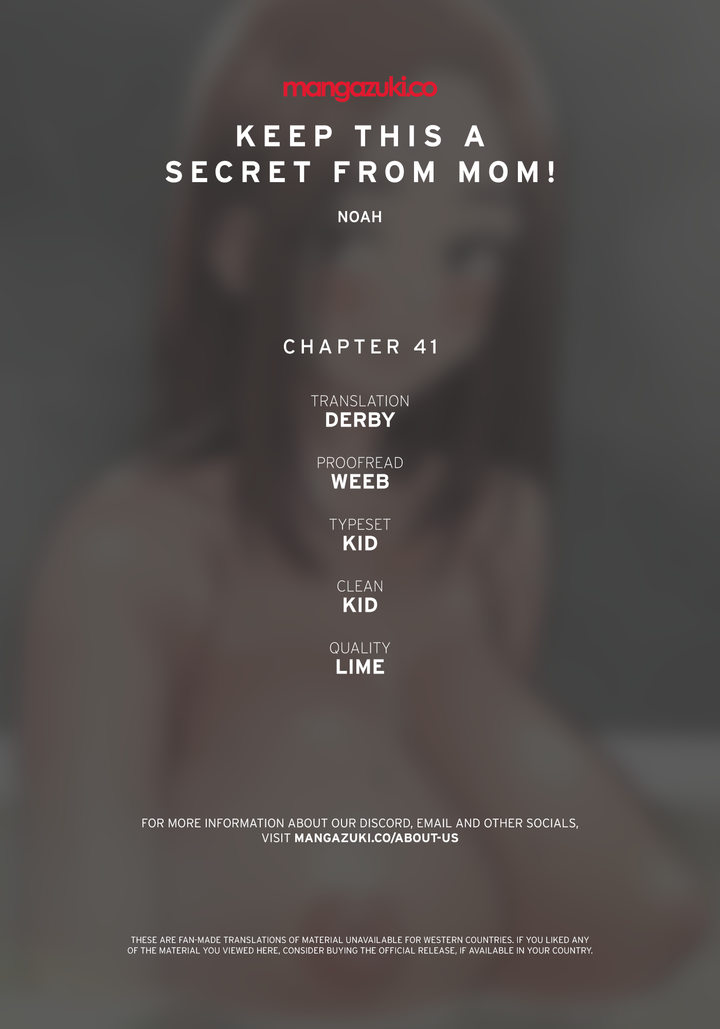 Keep it a Secret from Your Mother! Chapter 41 - Page 1