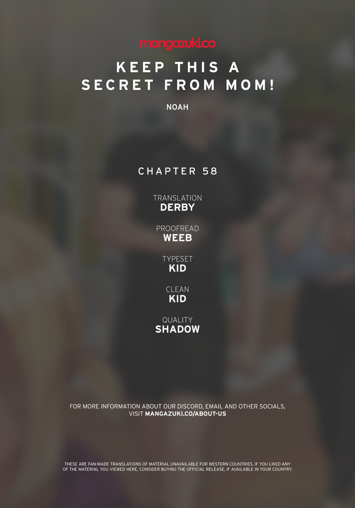 Keep it a Secret from Your Mother! Chapter 58 - Page 1