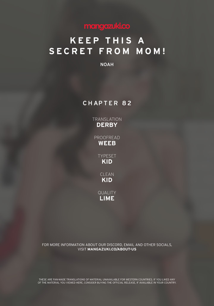 Keep it a Secret from Your Mother! Chapter 82 - Page 1
