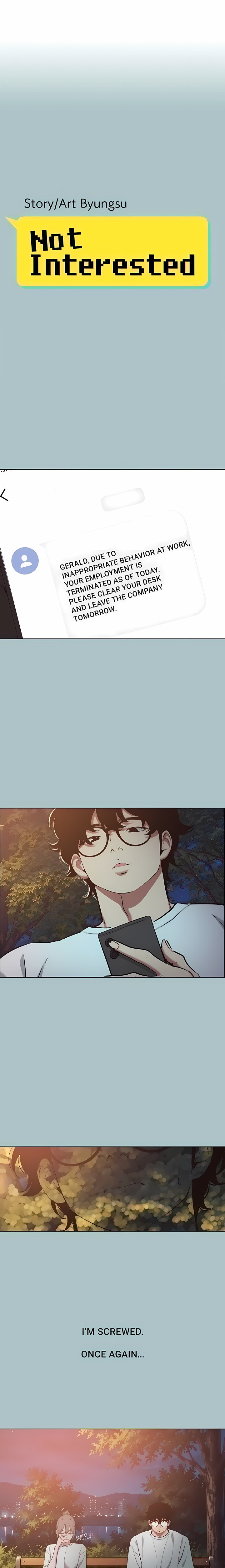 Not Interested Chapter 60 - Page 1