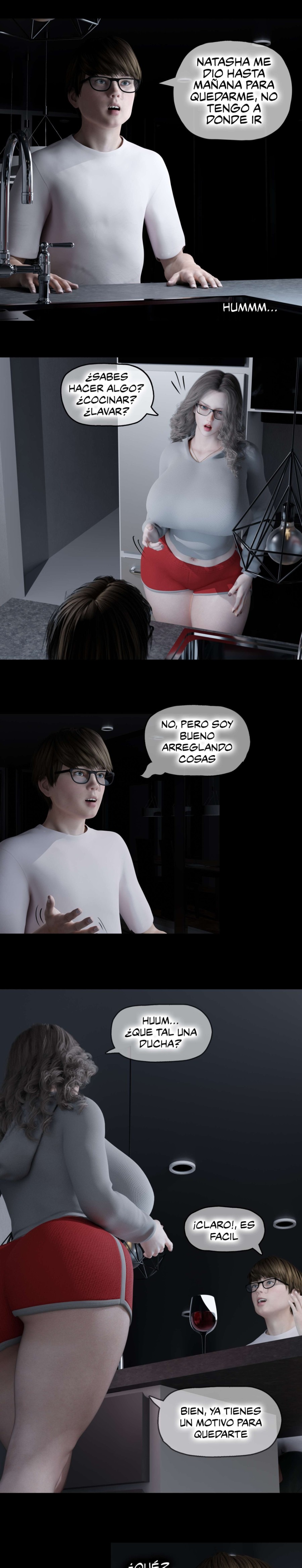 My Neighbor’s Widow [Rose Blue 3D] Chapter 2 - Page 9