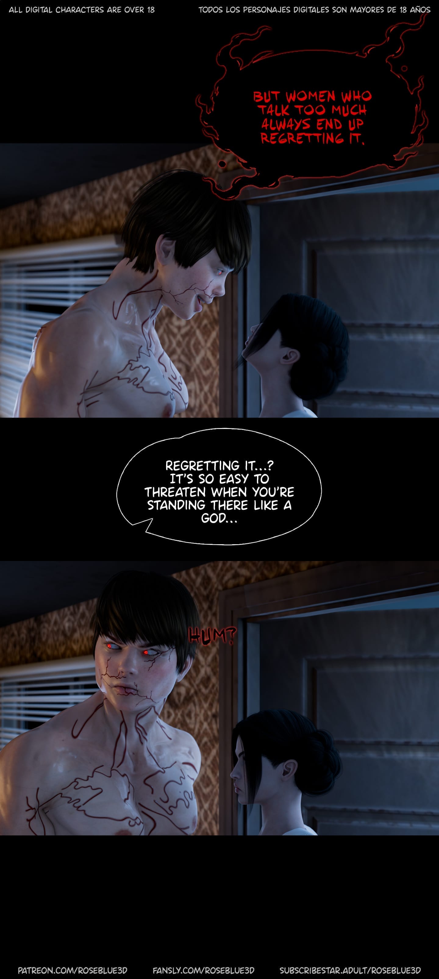 My Neighbor’s Widow [Rose Blue 3D] Chapter 55 - Page 10