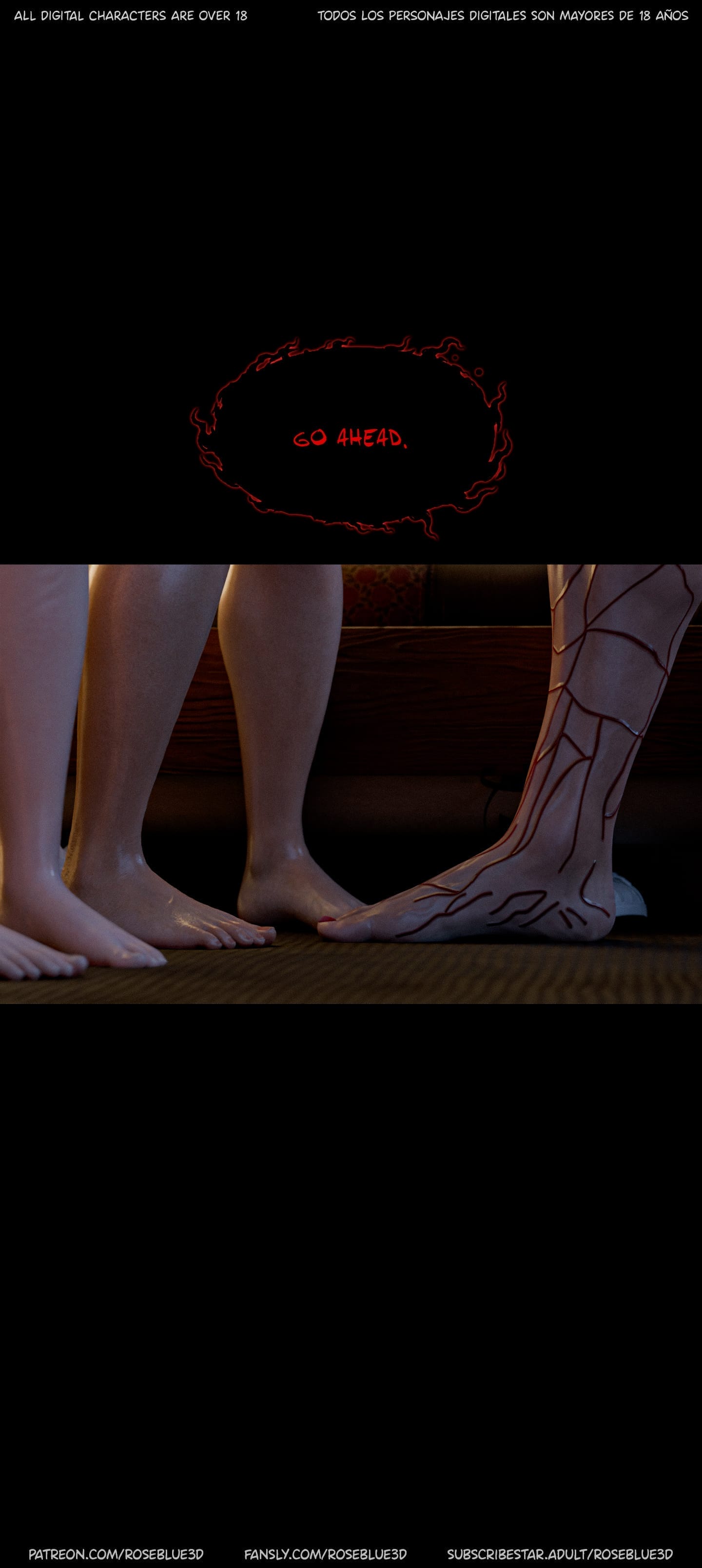 My Neighbor’s Widow [Rose Blue 3D] Chapter 55 - Page 14