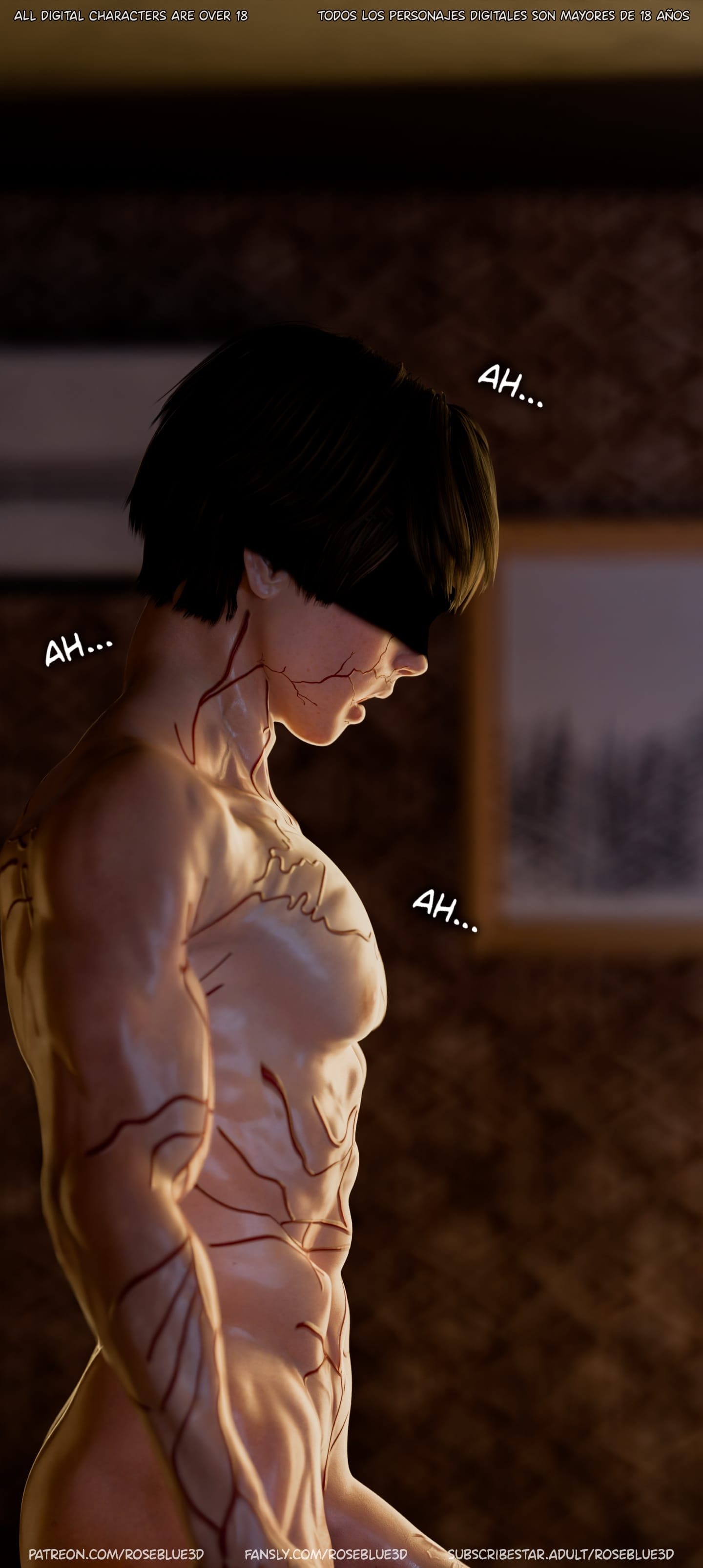 My Neighbor’s Widow [Rose Blue 3D] Chapter 55 - Page 173