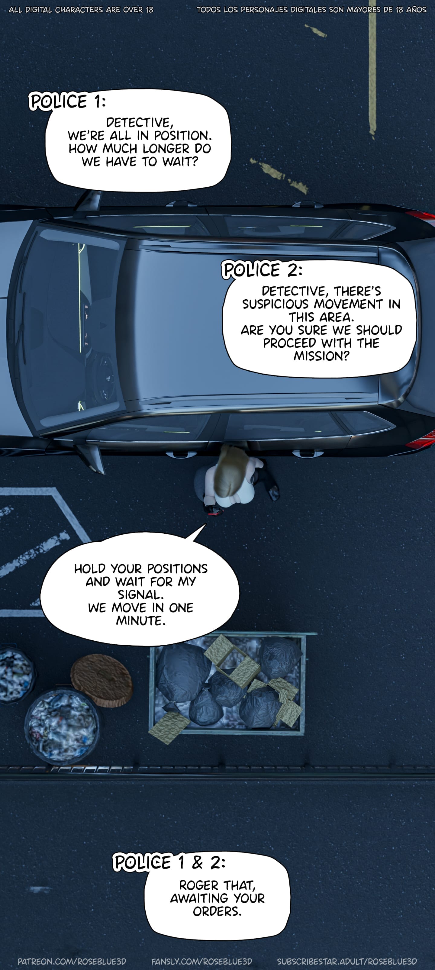 My Neighbor’s Widow [Rose Blue 3D] Chapter 55 - Page 180