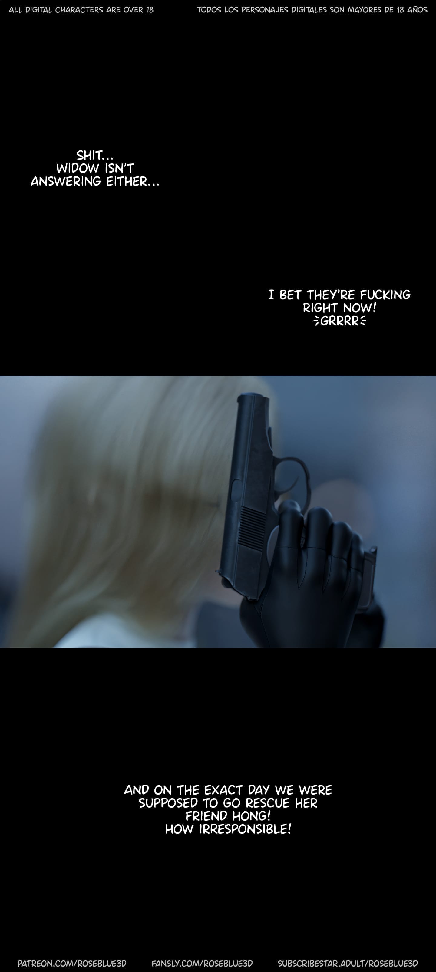 My Neighbor’s Widow [Rose Blue 3D] Chapter 55 - Page 181