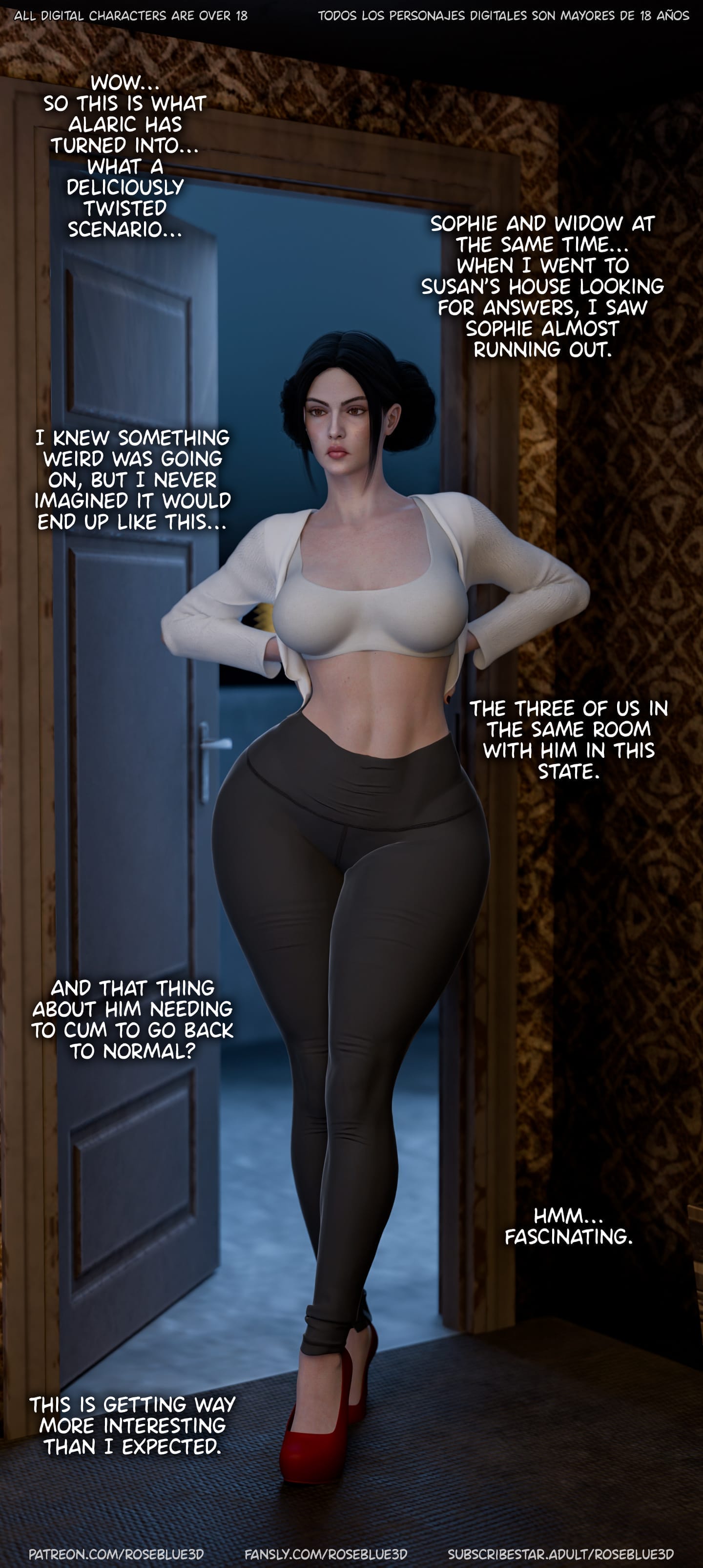 My Neighbor’s Widow [Rose Blue 3D] Chapter 55 - Page 5
