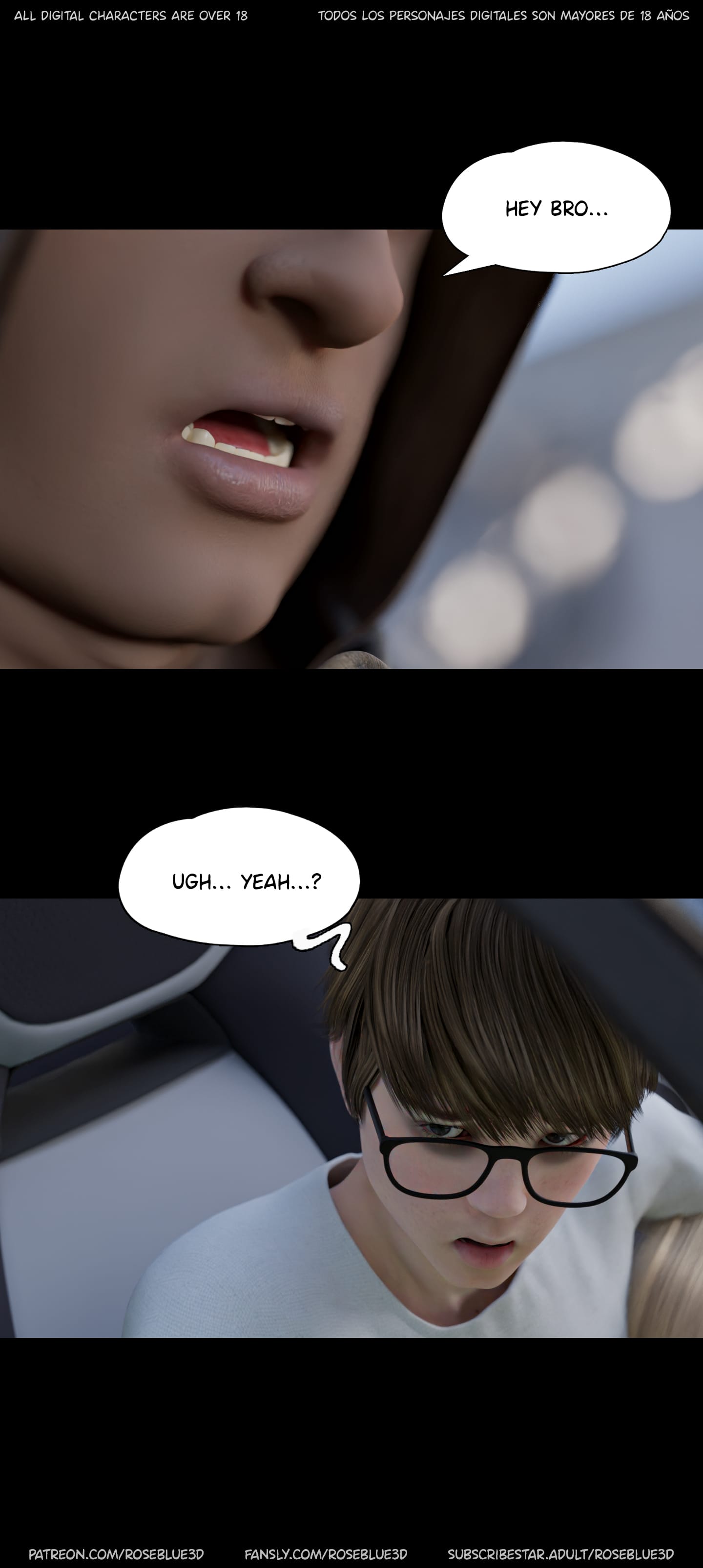 My Neighbor’s Widow [Rose Blue 3D] Chapter 56 - Page 105