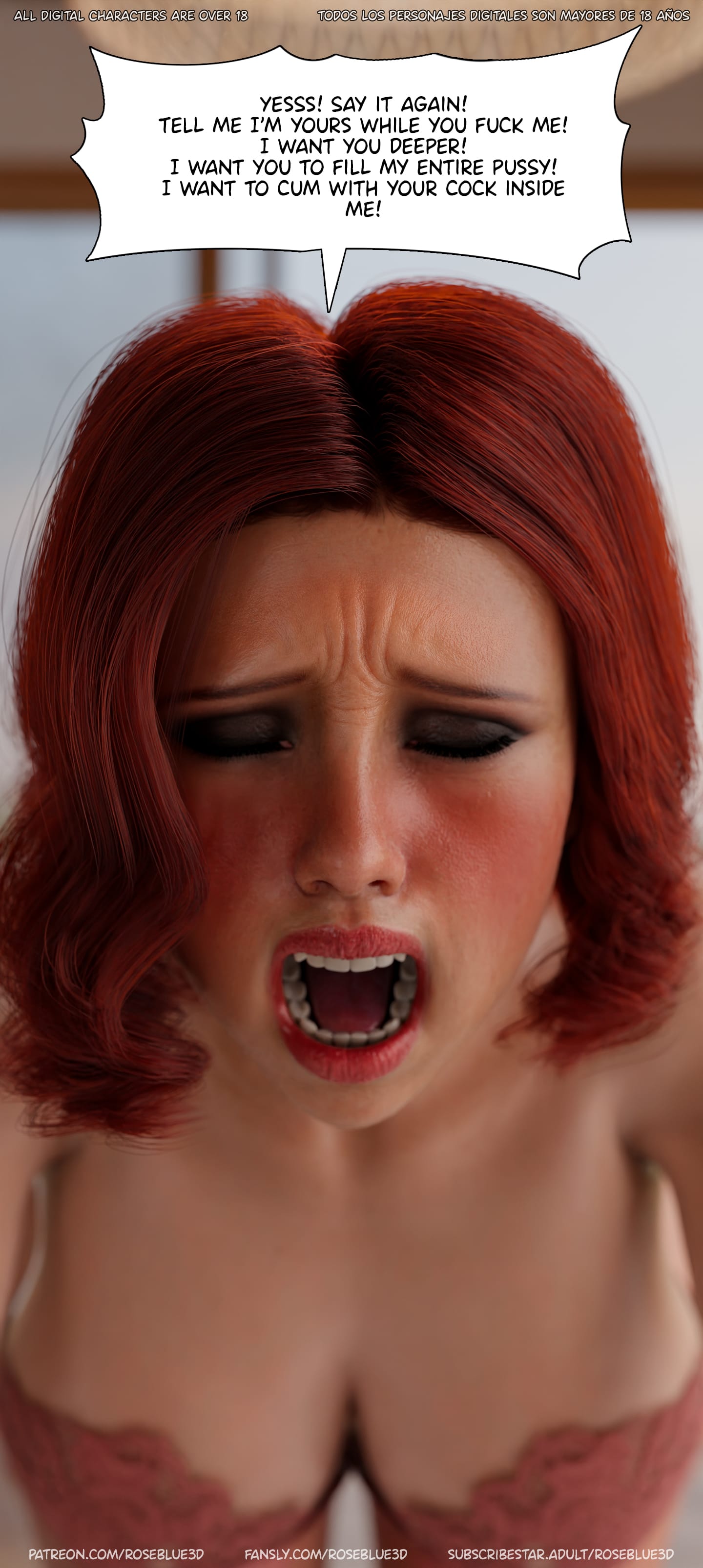 My Neighbor’s Widow [Rose Blue 3D] Chapter 56 - Page 18