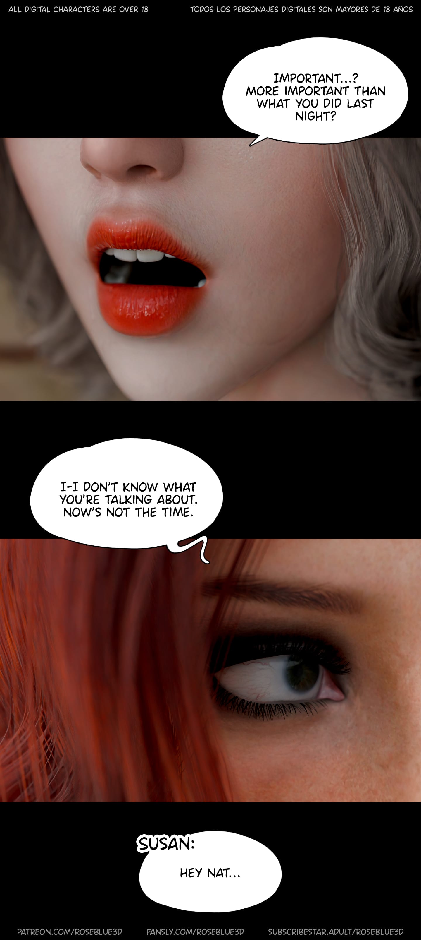 My Neighbor’s Widow [Rose Blue 3D] Chapter 56 - Page 31