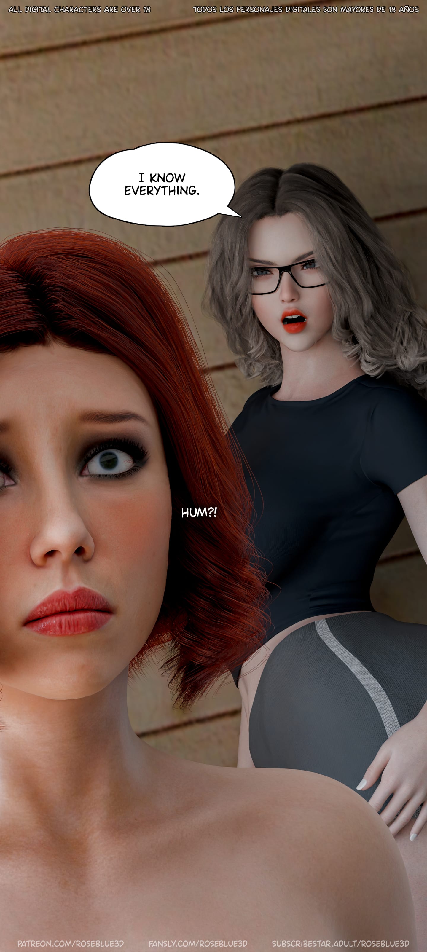 My Neighbor’s Widow [Rose Blue 3D] Chapter 56 - Page 32