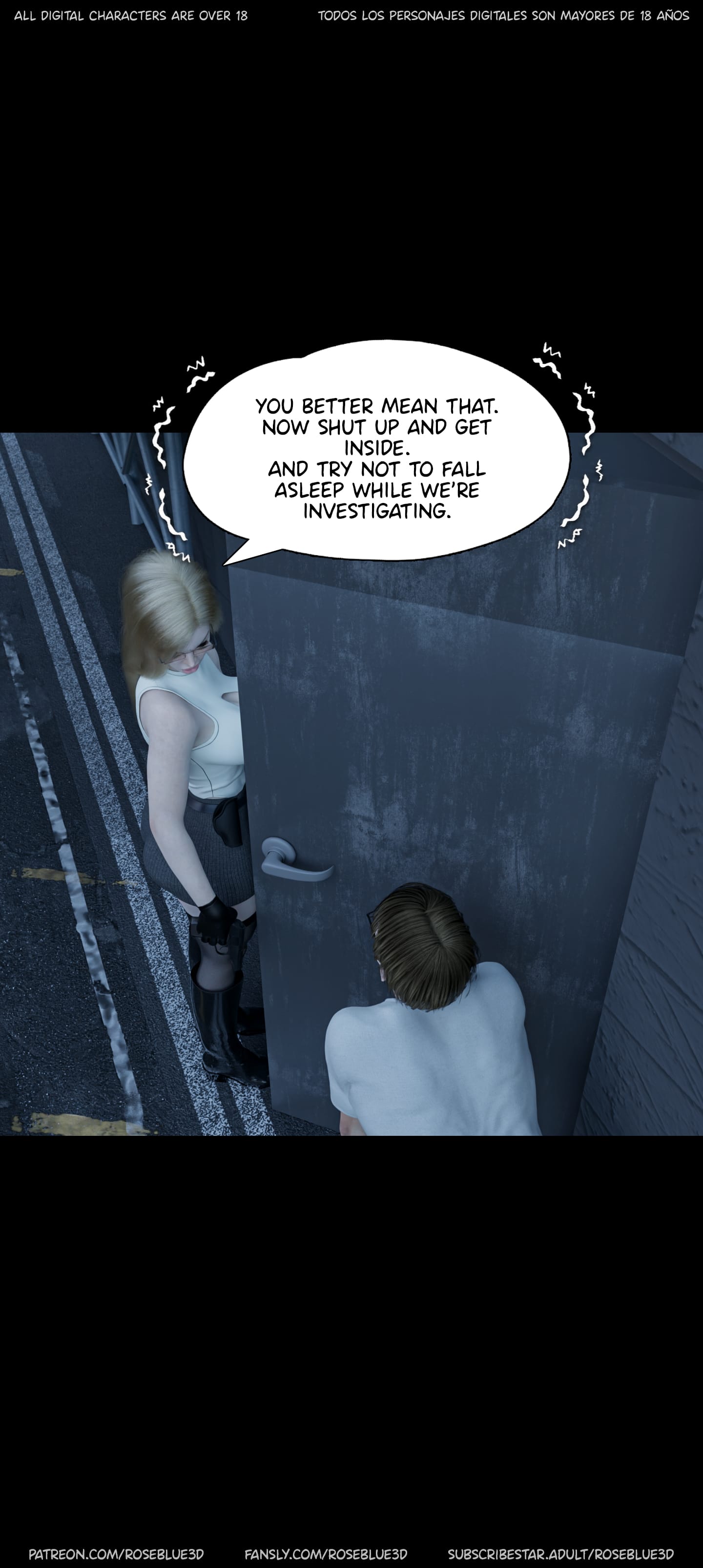 My Neighbor’s Widow [Rose Blue 3D] Chapter 56 - Page 44