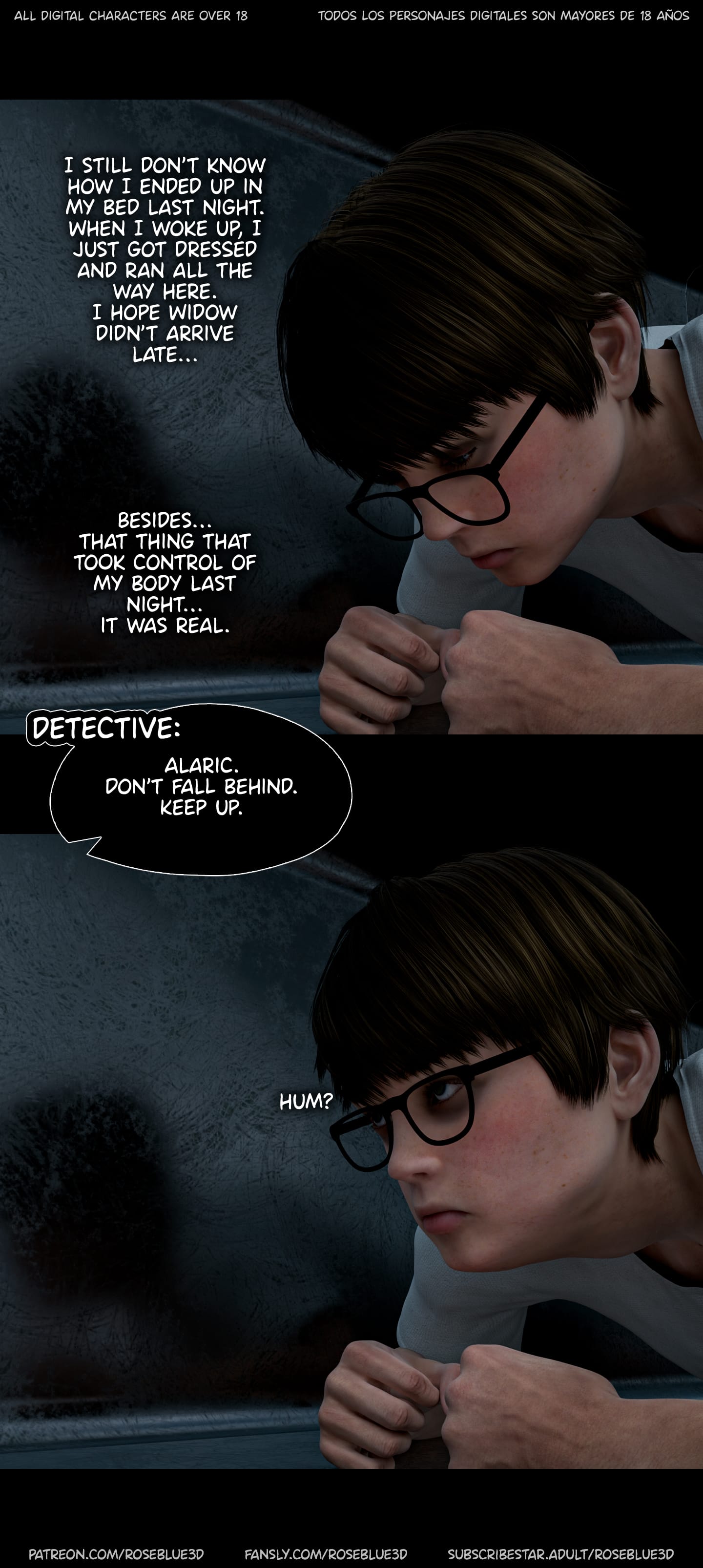 My Neighbor’s Widow [Rose Blue 3D] Chapter 56 - Page 48