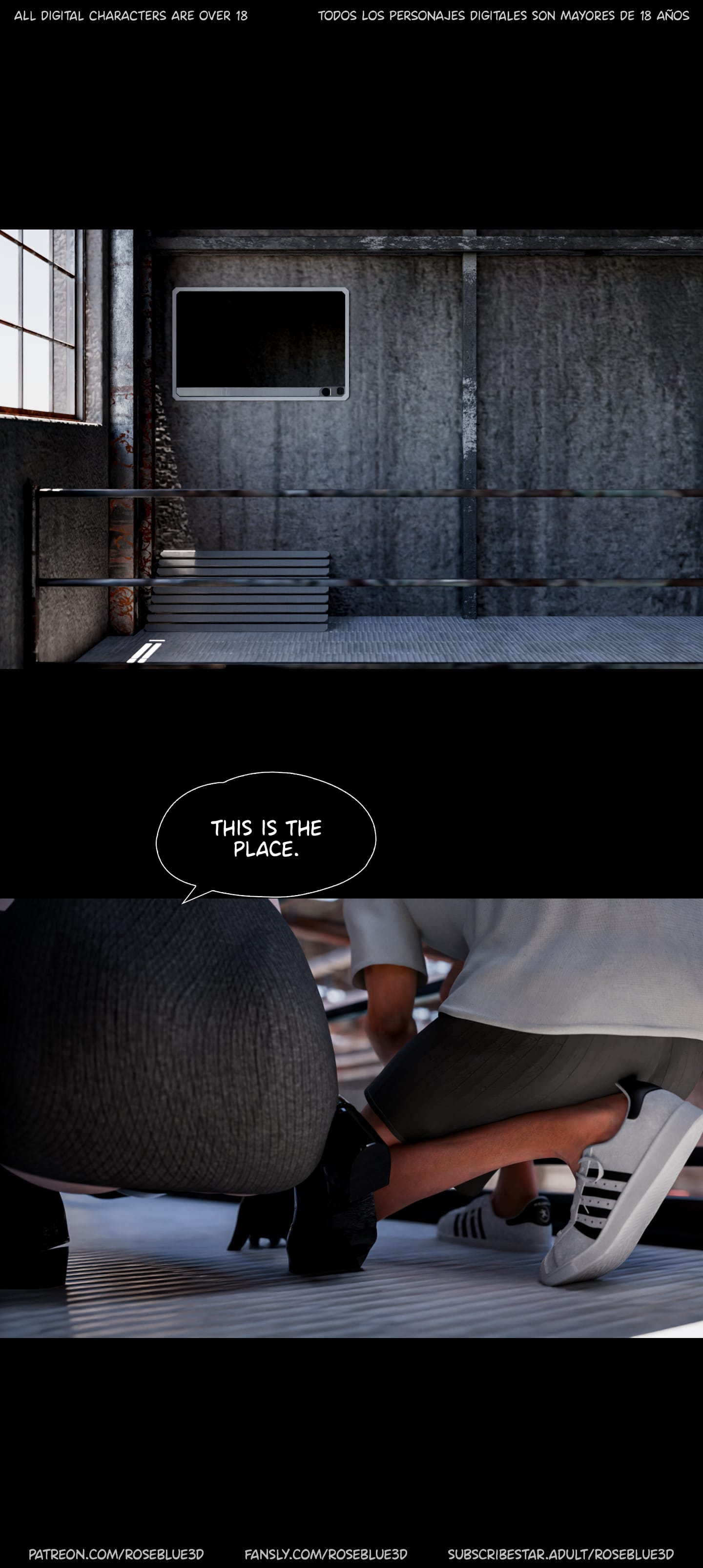 My Neighbor’s Widow [Rose Blue 3D] Chapter 56 - Page 56
