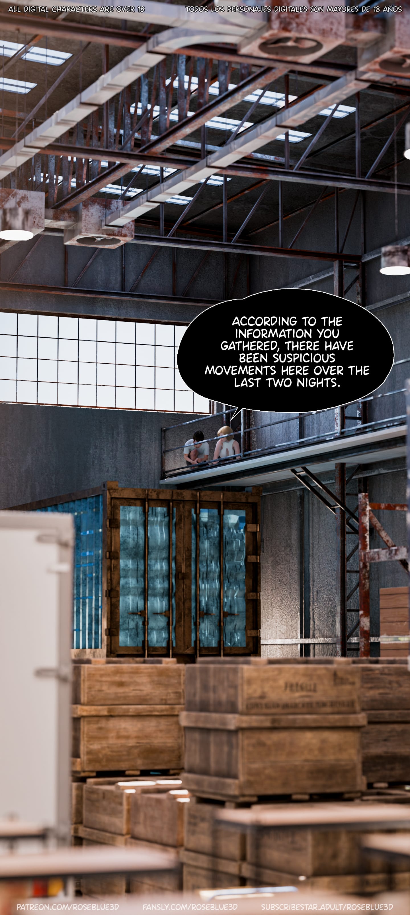 My Neighbor’s Widow [Rose Blue 3D] Chapter 56 - Page 57