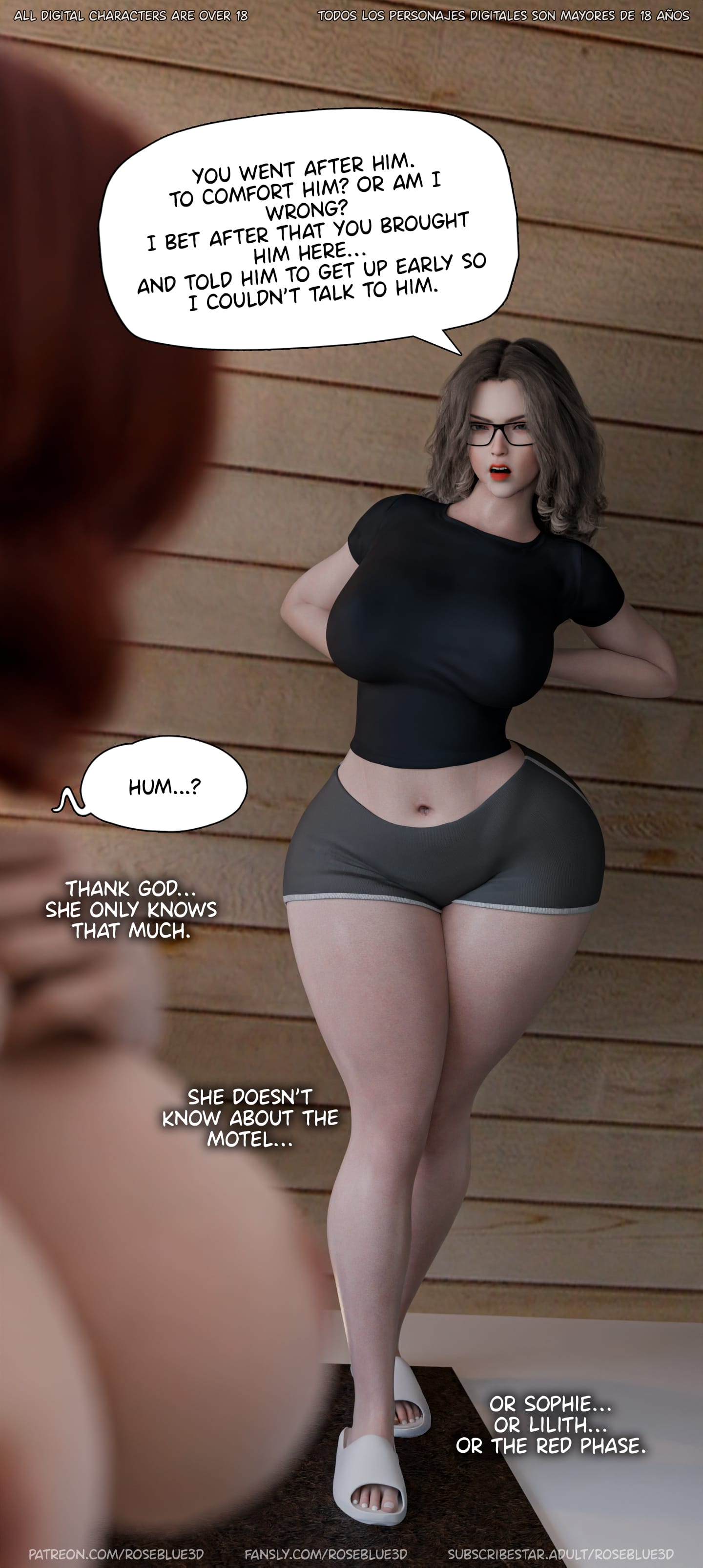 My Neighbor’s Widow [Rose Blue 3D] Chapter 56 - Page 62
