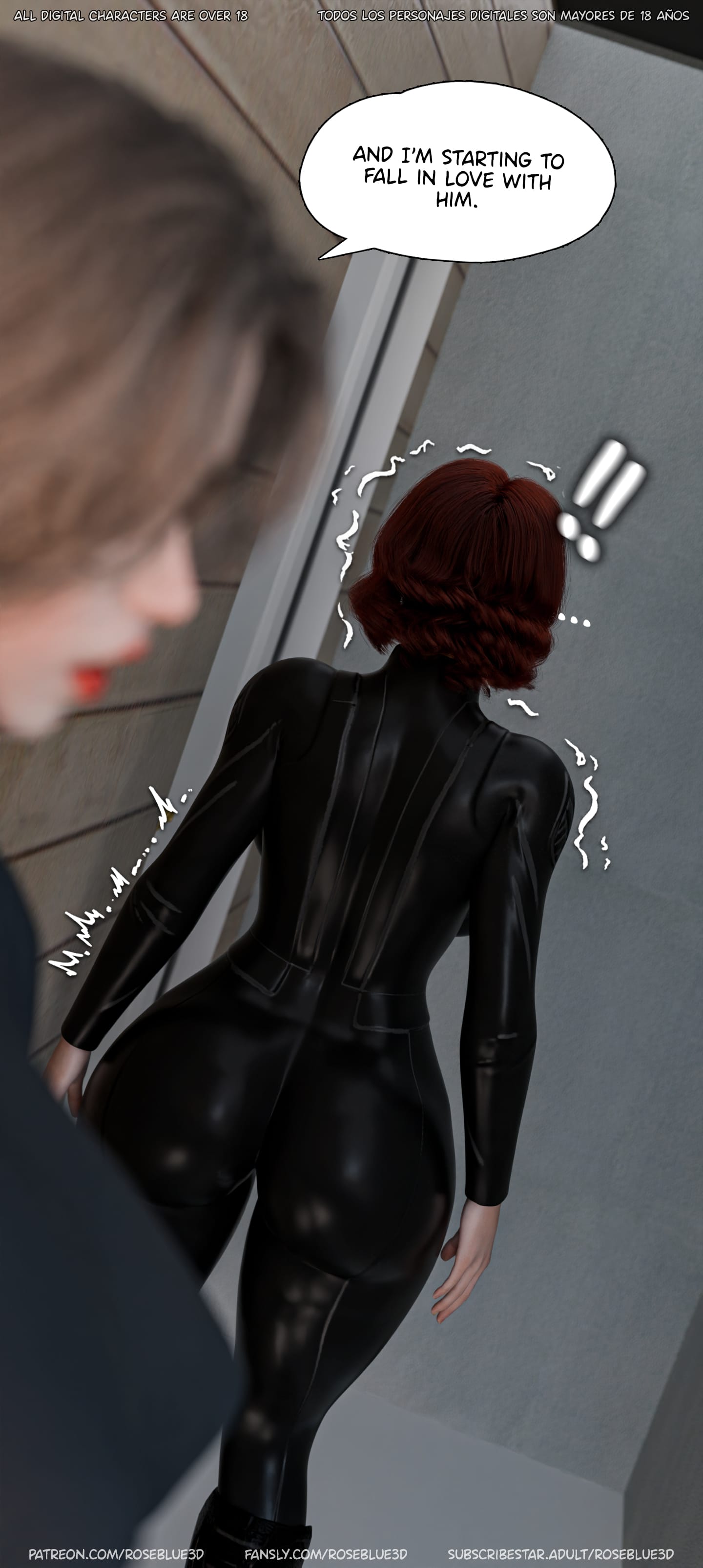 My Neighbor’s Widow [Rose Blue 3D] Chapter 56 - Page 70