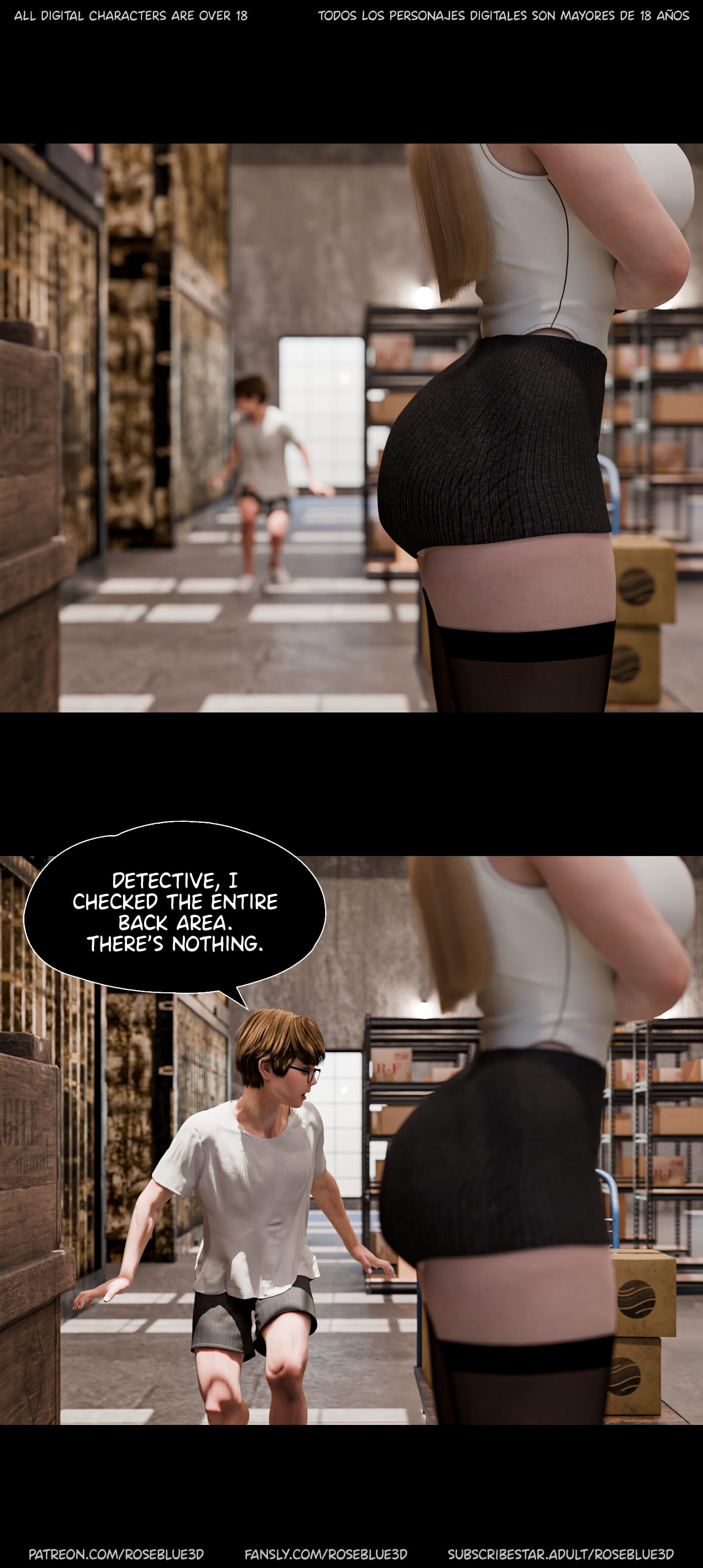 My Neighbor’s Widow [Rose Blue 3D] Chapter 56 - Page 72