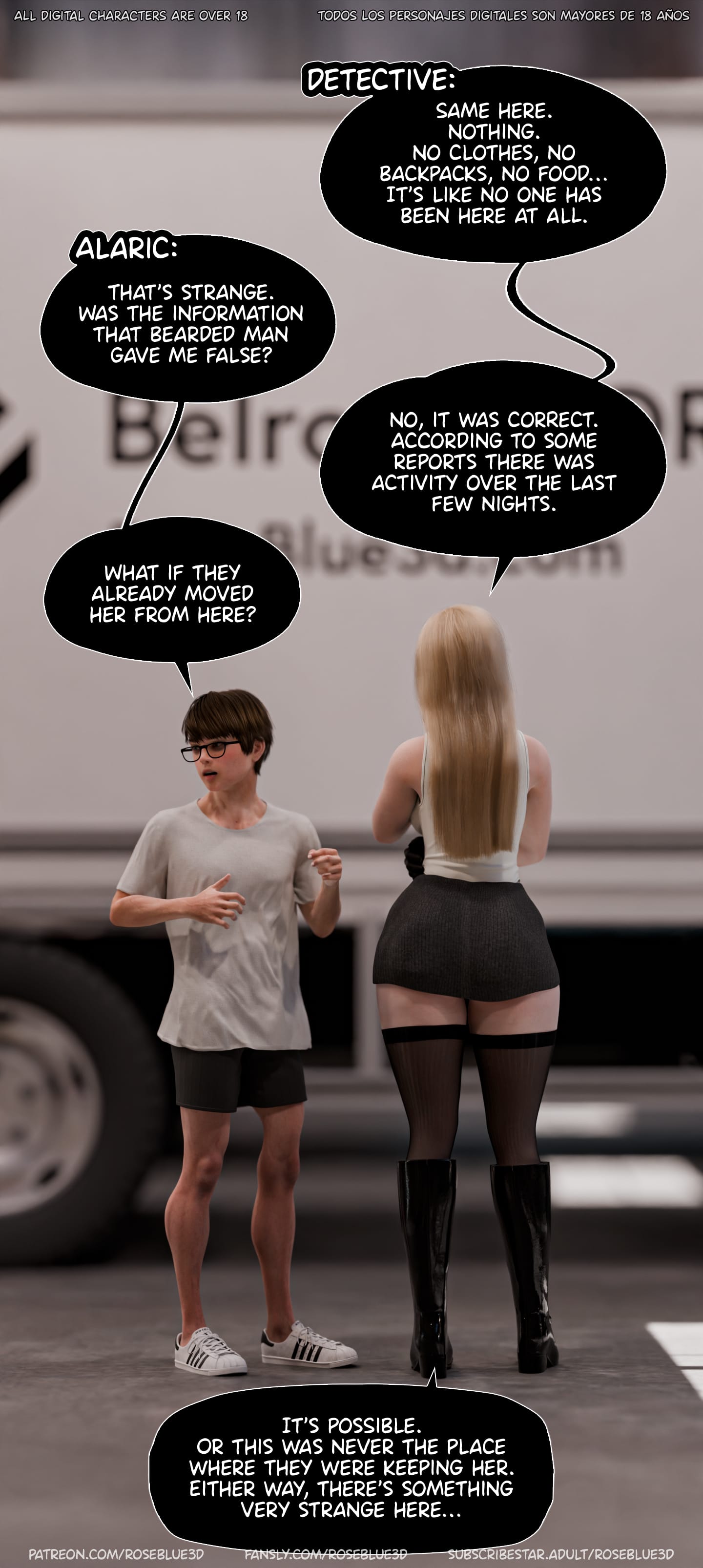 My Neighbor’s Widow [Rose Blue 3D] Chapter 56 - Page 73