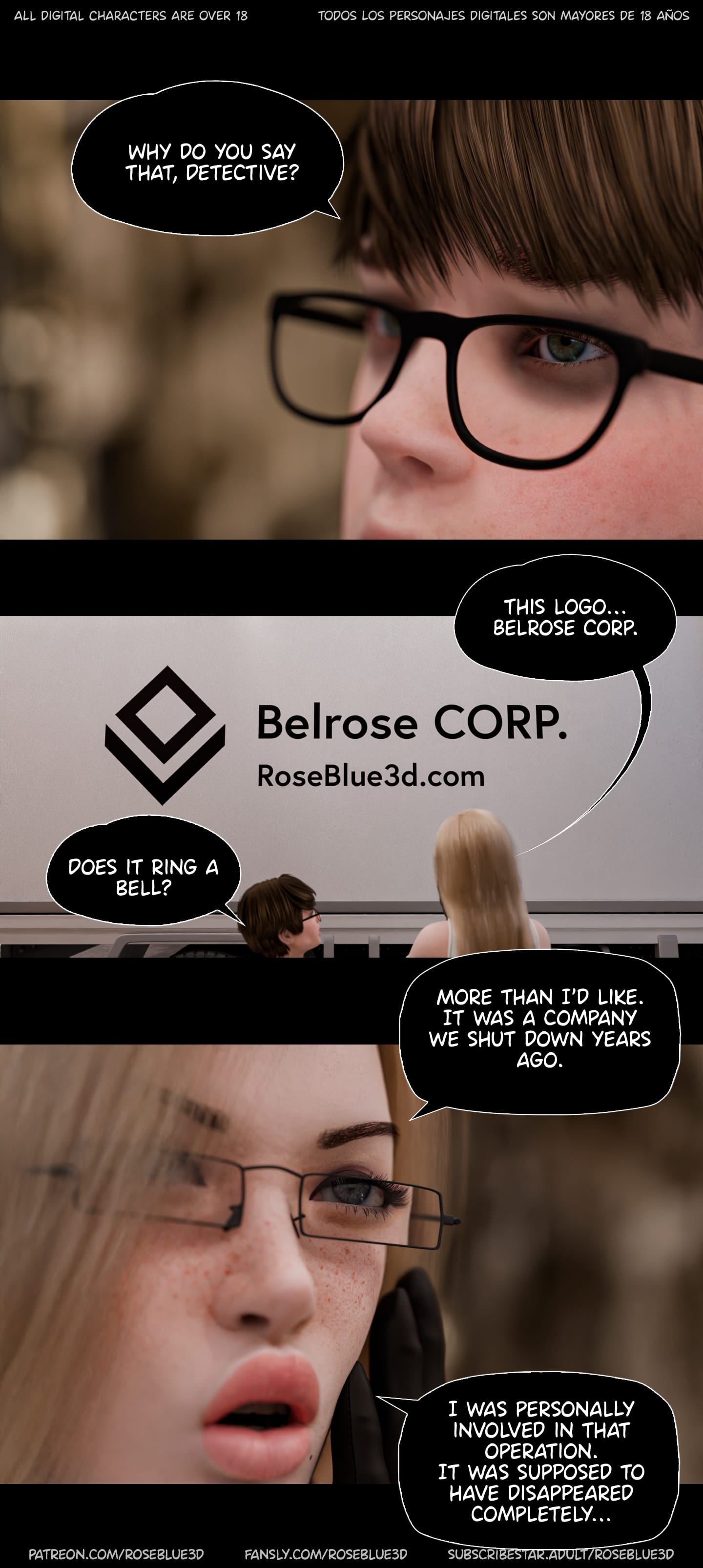 My Neighbor’s Widow [Rose Blue 3D] Chapter 56 - Page 74