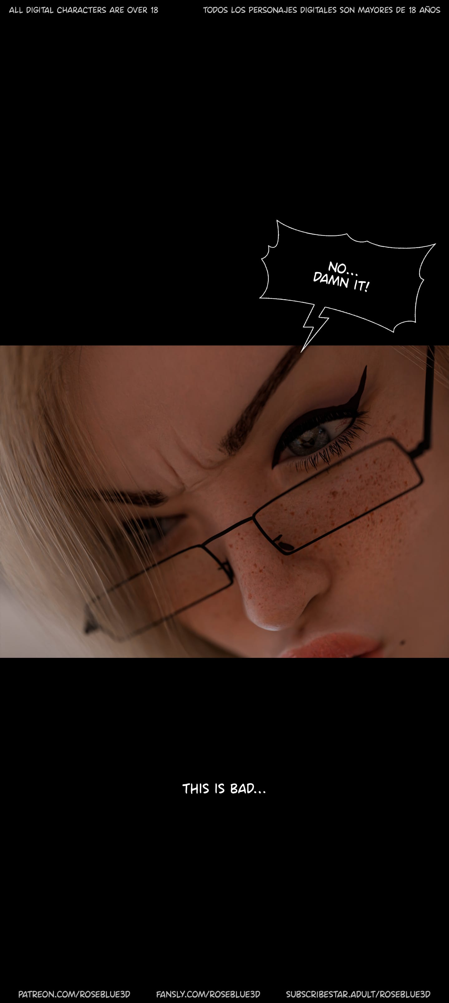 My Neighbor’s Widow [Rose Blue 3D] Chapter 56 - Page 84