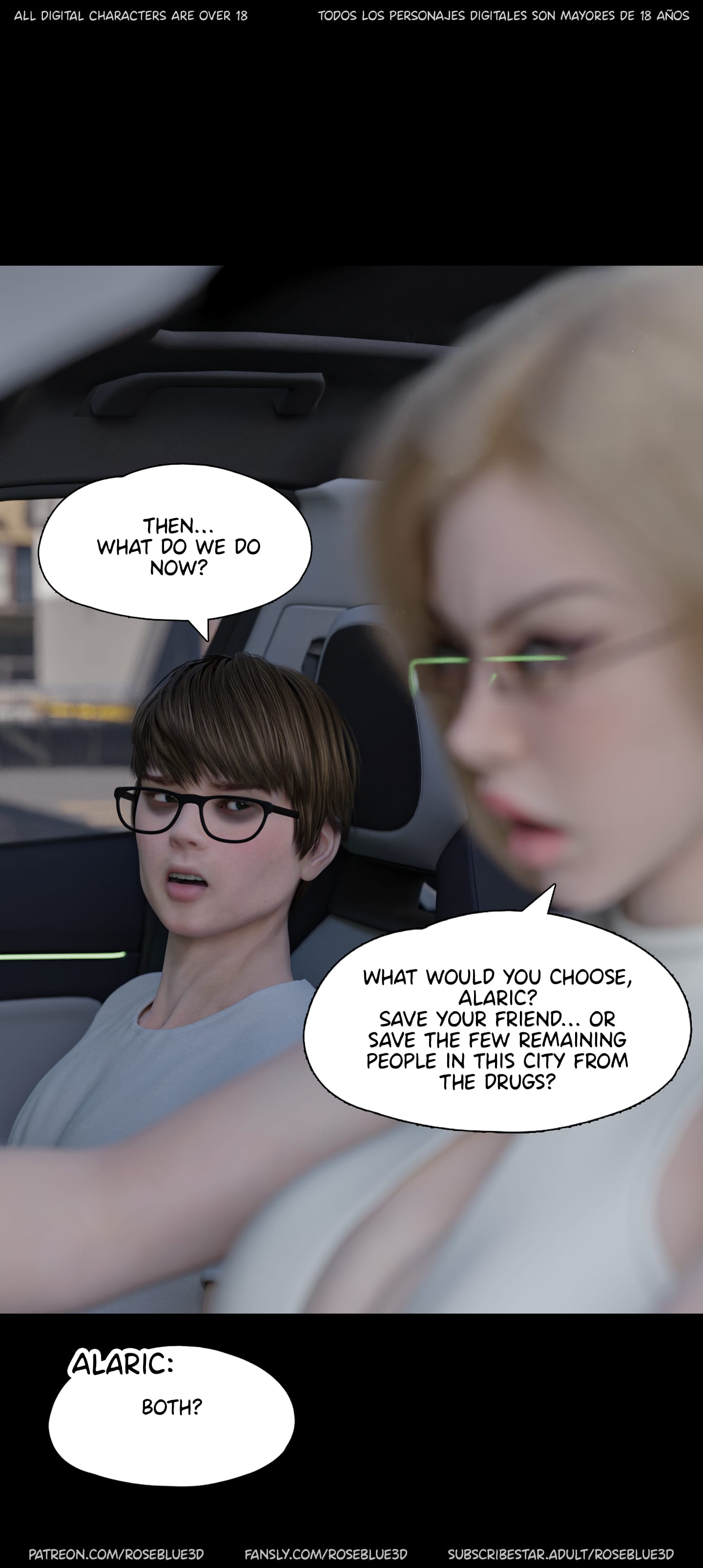 My Neighbor’s Widow [Rose Blue 3D] Chapter 56 - Page 90