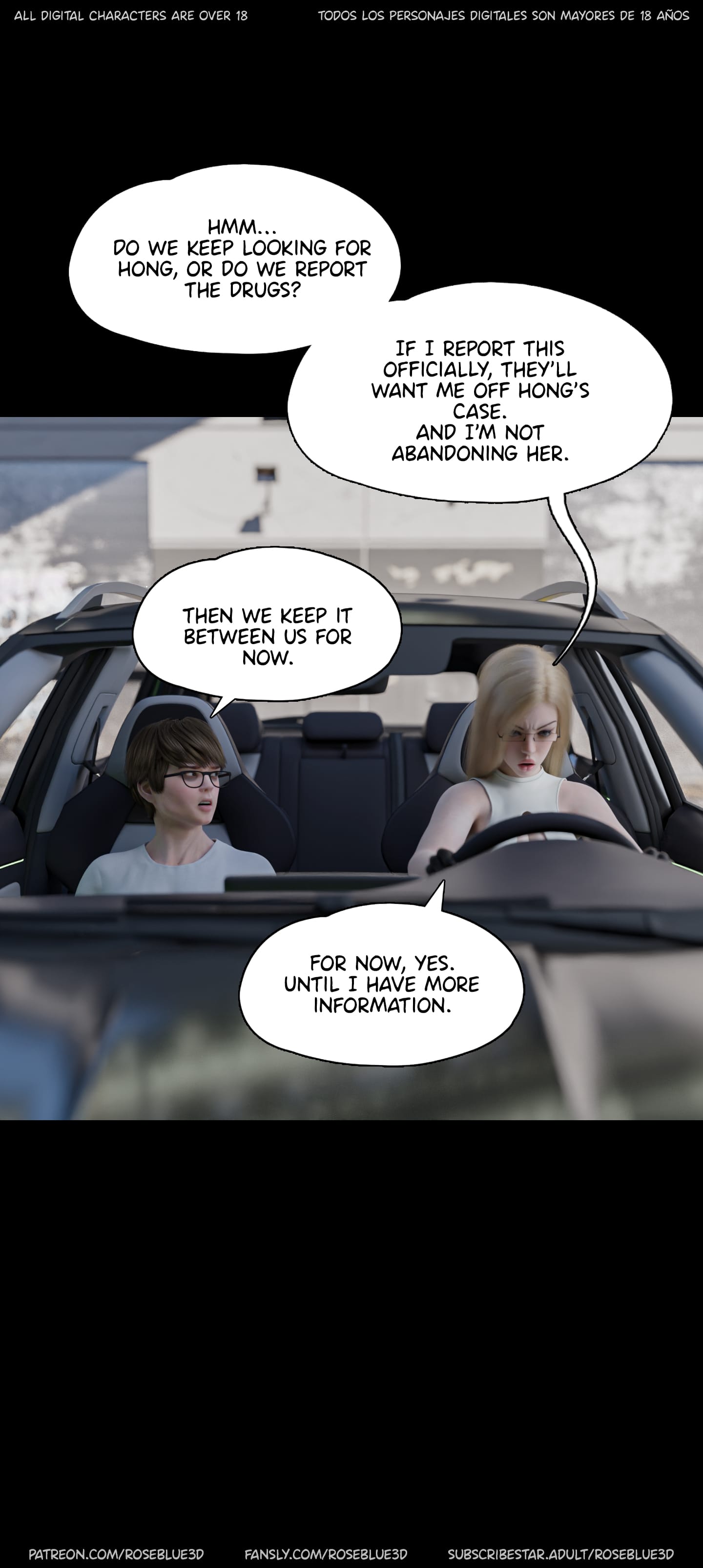 My Neighbor’s Widow [Rose Blue 3D] Chapter 56 - Page 91