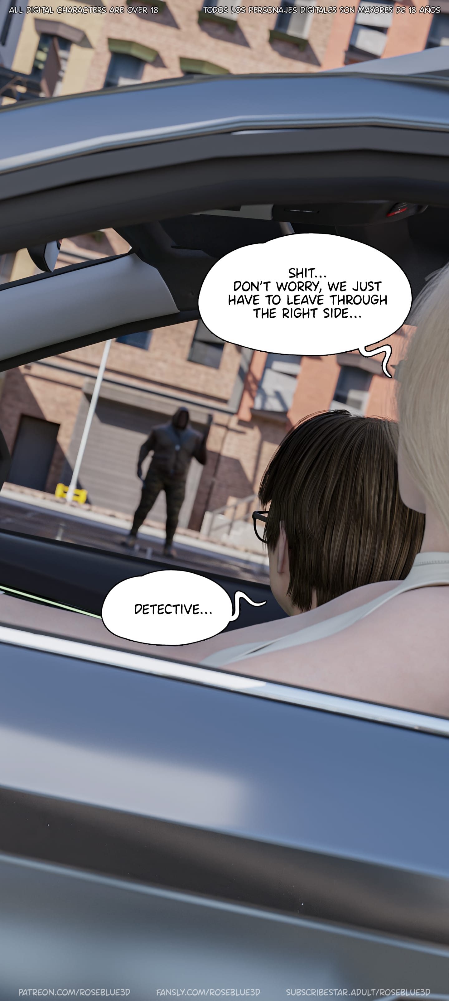 My Neighbor’s Widow [Rose Blue 3D] Chapter 56 - Page 94