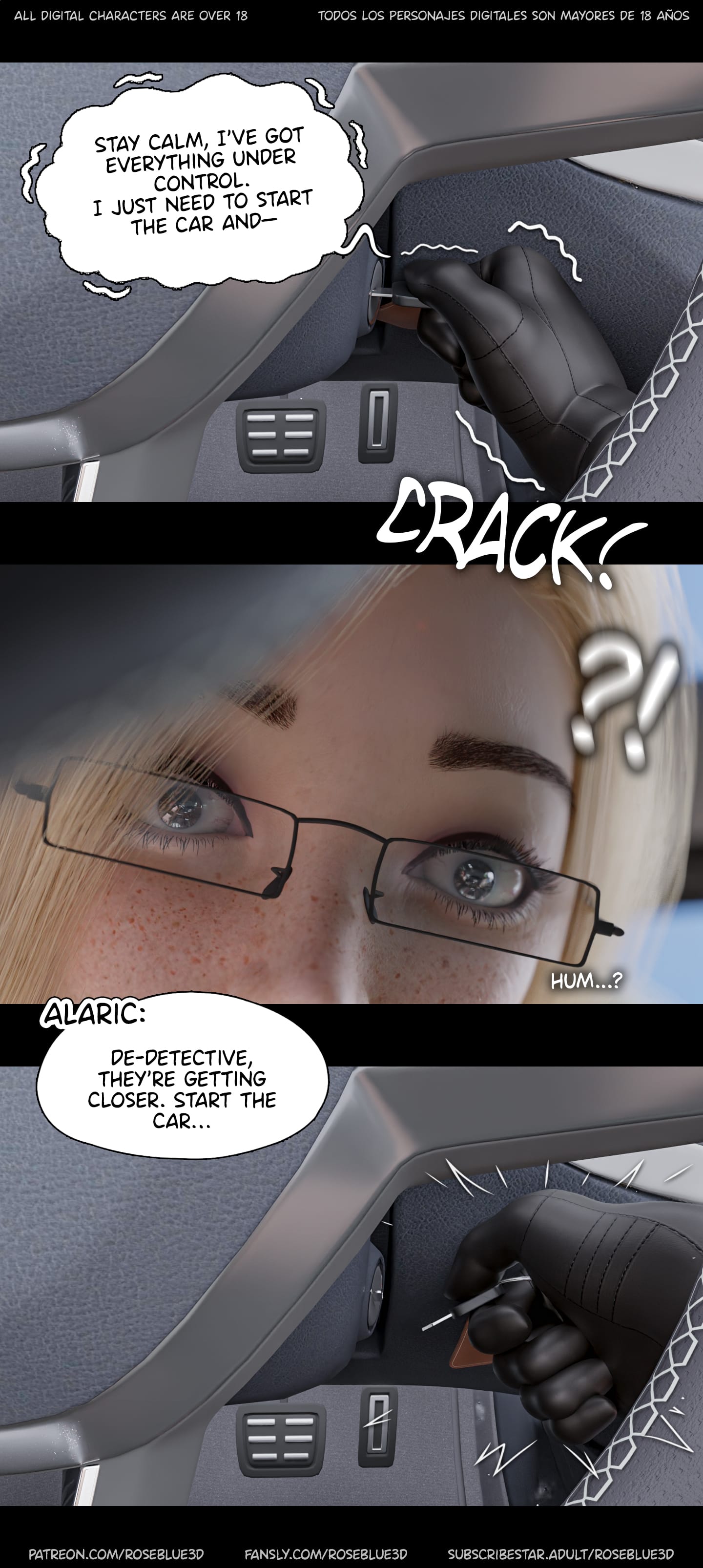 My Neighbor’s Widow [Rose Blue 3D] Chapter 56 - Page 95