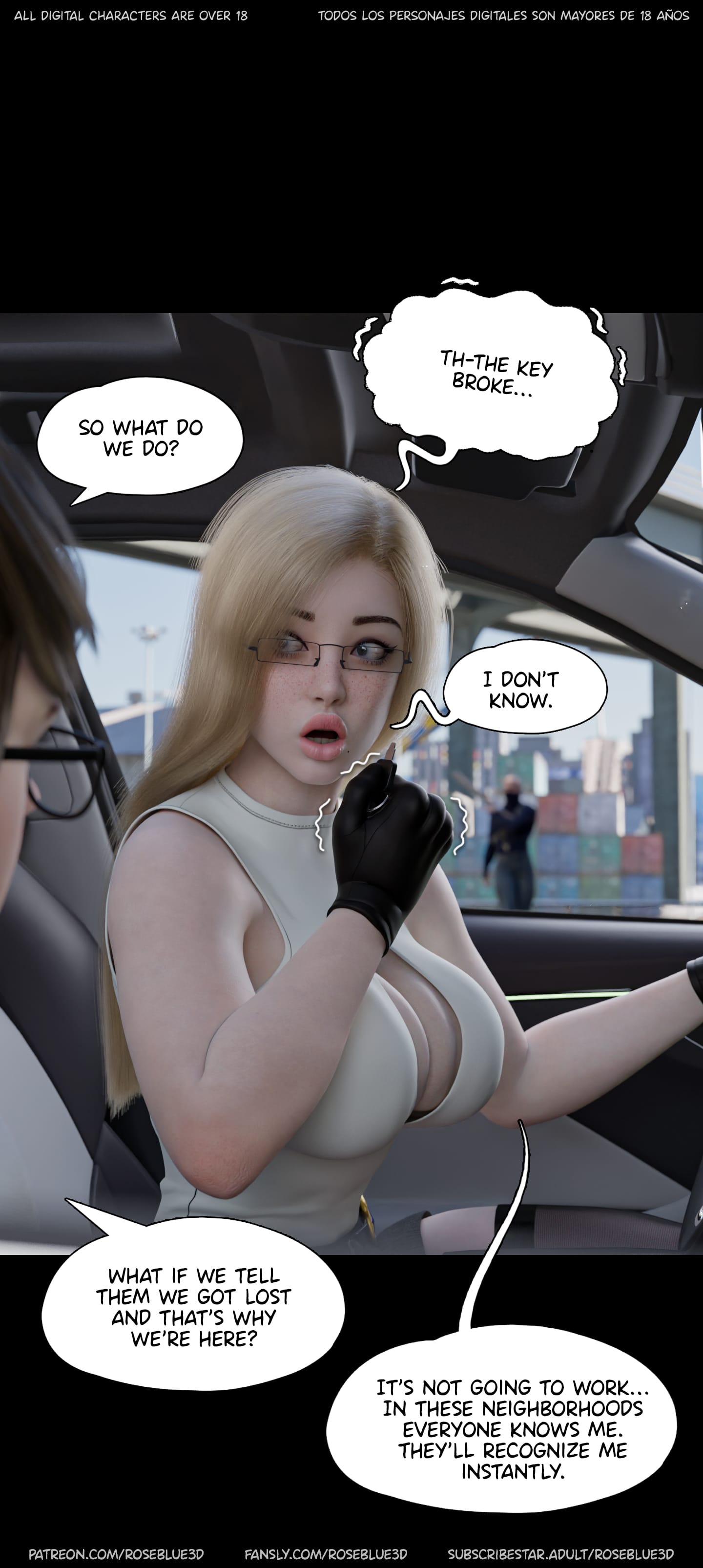 My Neighbor’s Widow [Rose Blue 3D] Chapter 56 - Page 96