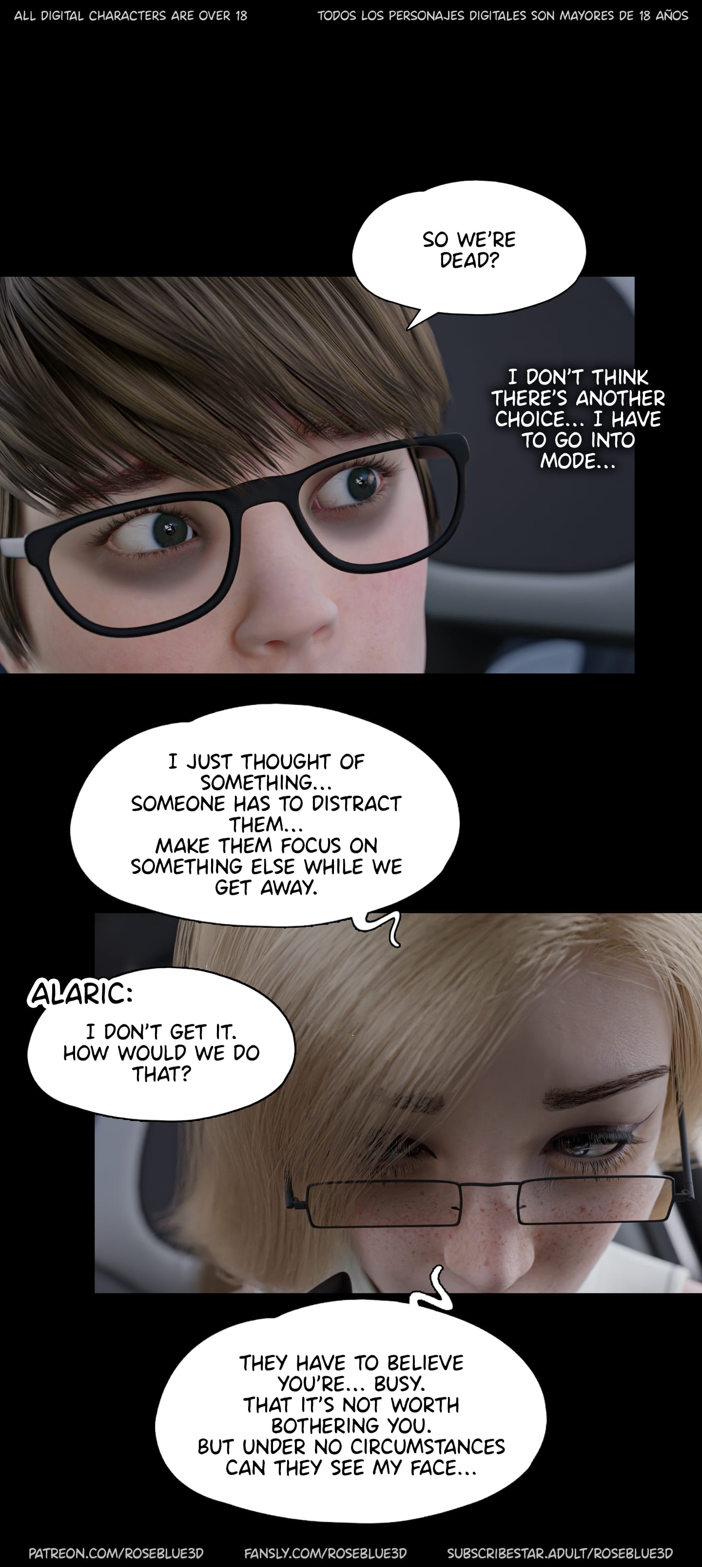 My Neighbor’s Widow [Rose Blue 3D] Chapter 56 - Page 97