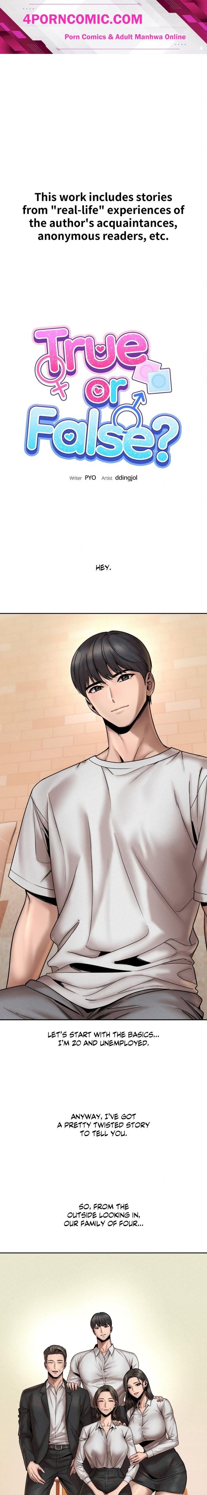 True or False? (Uncensored) Chapter 155 - Page 1