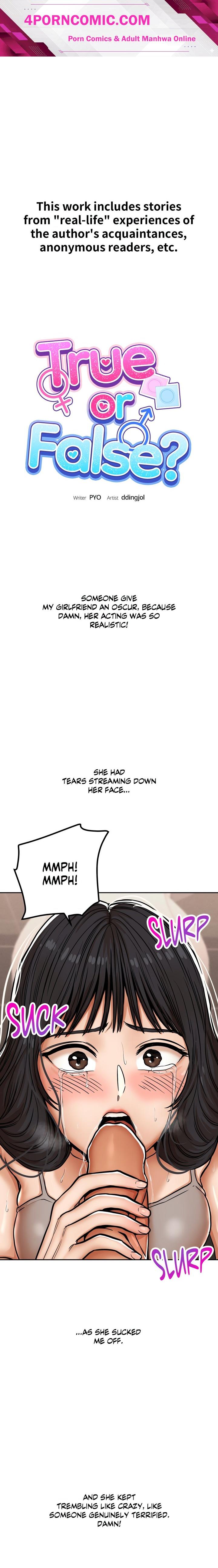 True or False? (Uncensored) Chapter 34 - Page 1