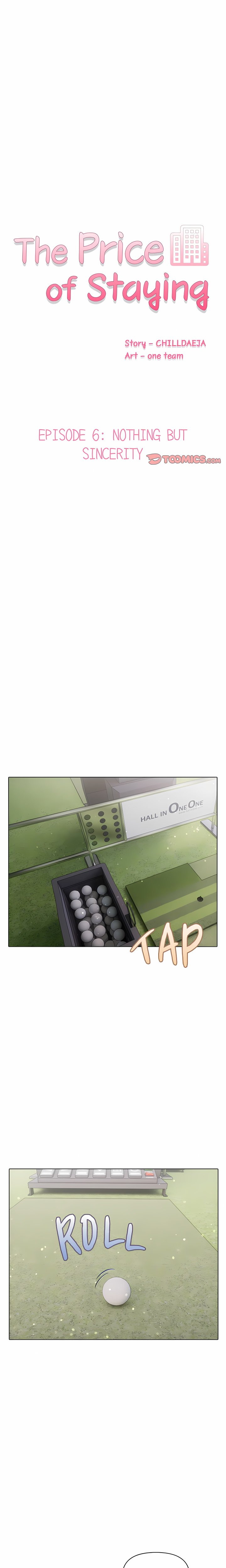 The Price of Staying Chapter 6 - Page 1