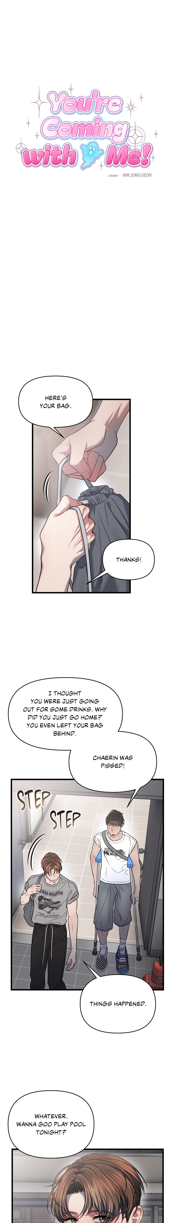 You’re Coming With Me! Chapter 6 - Page 1